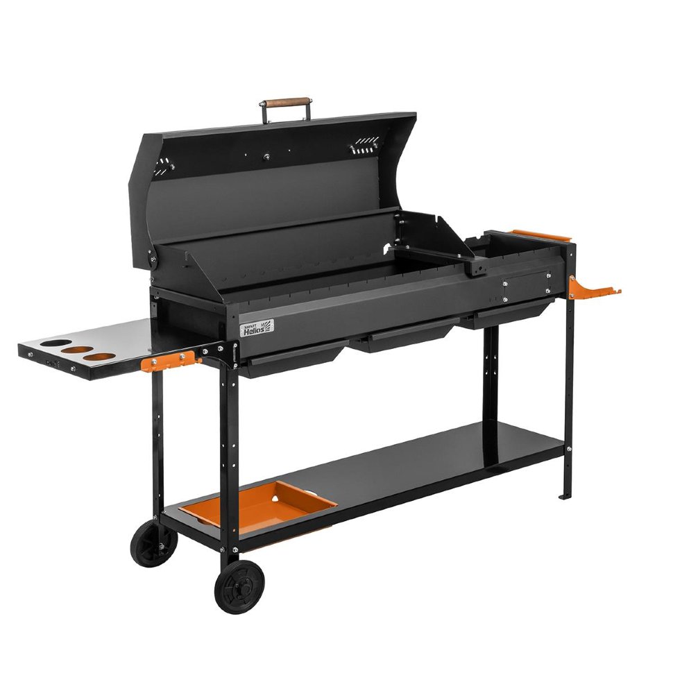 Мангал с крышкой Helios Smart-1200 Премиум HS-GS-M1203-P , 